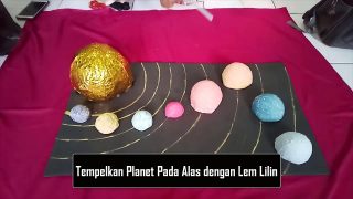 Cara Membuat Media Pembelajaran Replika Tata Surya