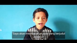 Puisi berjudul “ADIKKU” oleh Khairul Ikhwan Sarthi