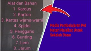 Media Pembelajaran PAI Materi Malaikat Untuk Sekolah Dasar