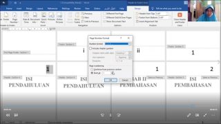 Cara Membuat Nomor Halaman yang Berbeda Di Word