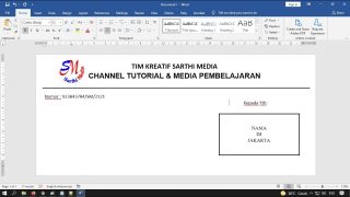 Cara Membuat Amplop Surat Di Microsoft Word
