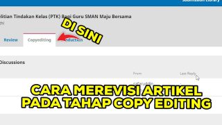 Cara Merevisi Artikel Pada Tahap Copy Editing