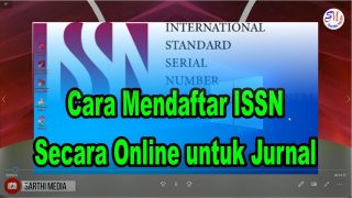 Cara Mendaftar ISSN Secara Online untuk Jurnal