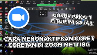 Cara Menonaktifkan Fitur Coret Coretan Atau Annotate Di Zoom Meeting