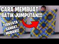 Cara Membuat Batik Jumputan Dengan Mudah || How to make a batik
