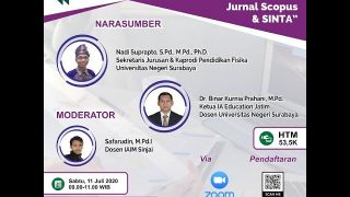 Kiat Sukses Menembus Jurnal Scopus dan Sinta