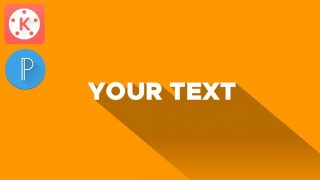 Cara Membuat Teks Shadow Efek Menggunakan Kinemaster Dan Pixellab Di Android