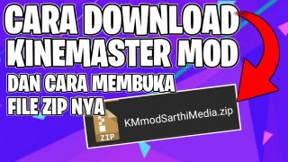 Cara Mendownload Aplikasi Kinemaster Dan cara membuka filenya melalu file zip