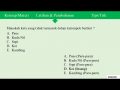 Pembahasan Soal CPNS Analogi Kelopok Kata