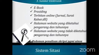 Teknik Sitasi dalam Penulisan Karya Tulis